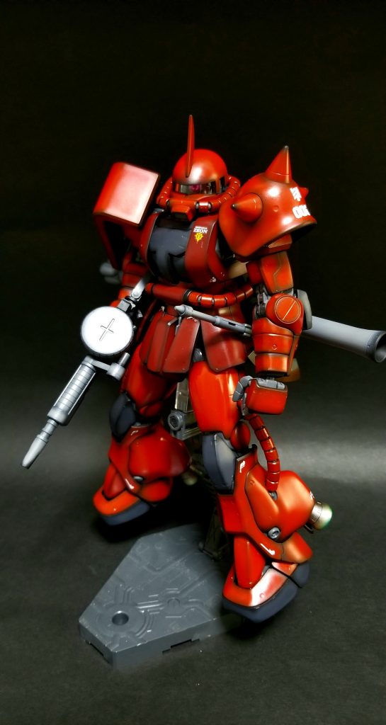 なんと言ってもやりたかったのは足‼️PGのデザインが好きで、ビルダーズパーツをやっと手に入れて作製❗