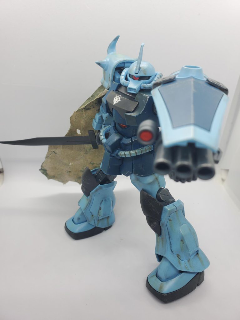 リアルタッチマーカーとウェザリングマスターを中心に使って汚していきました