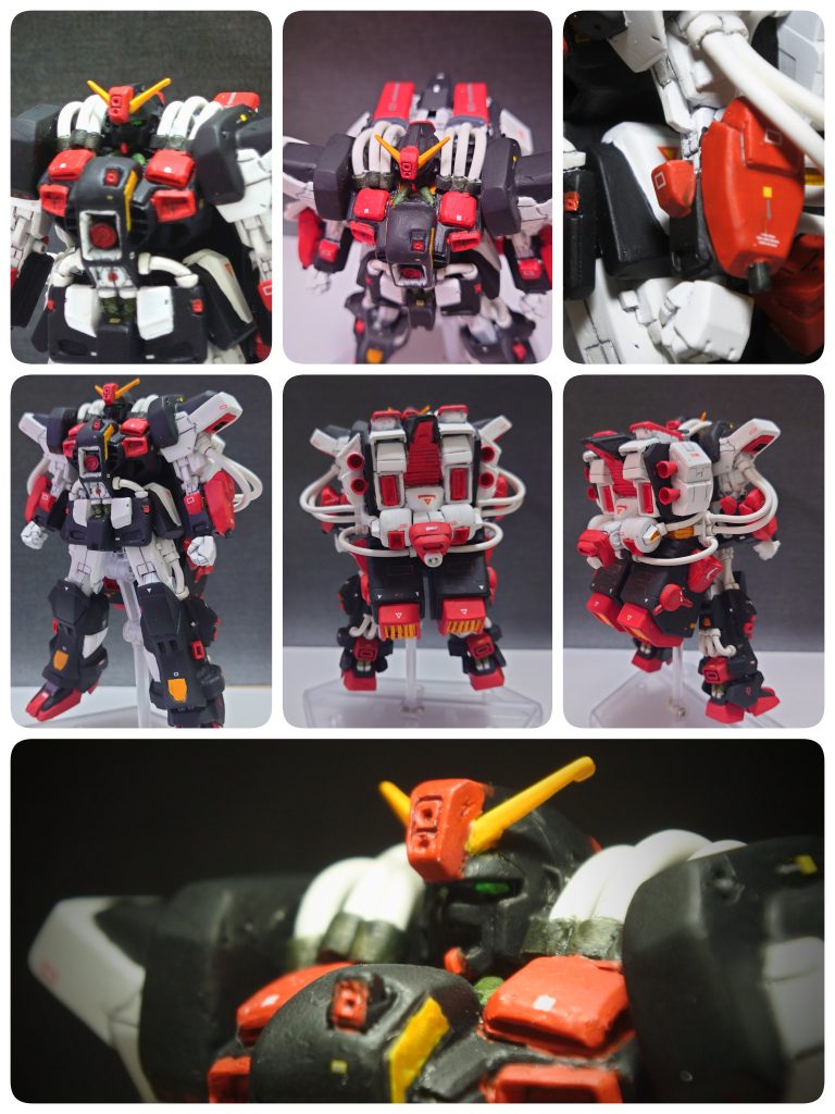 有線式サイコミュハンドは今回はとりあえず本体完成を目指し見送りました。