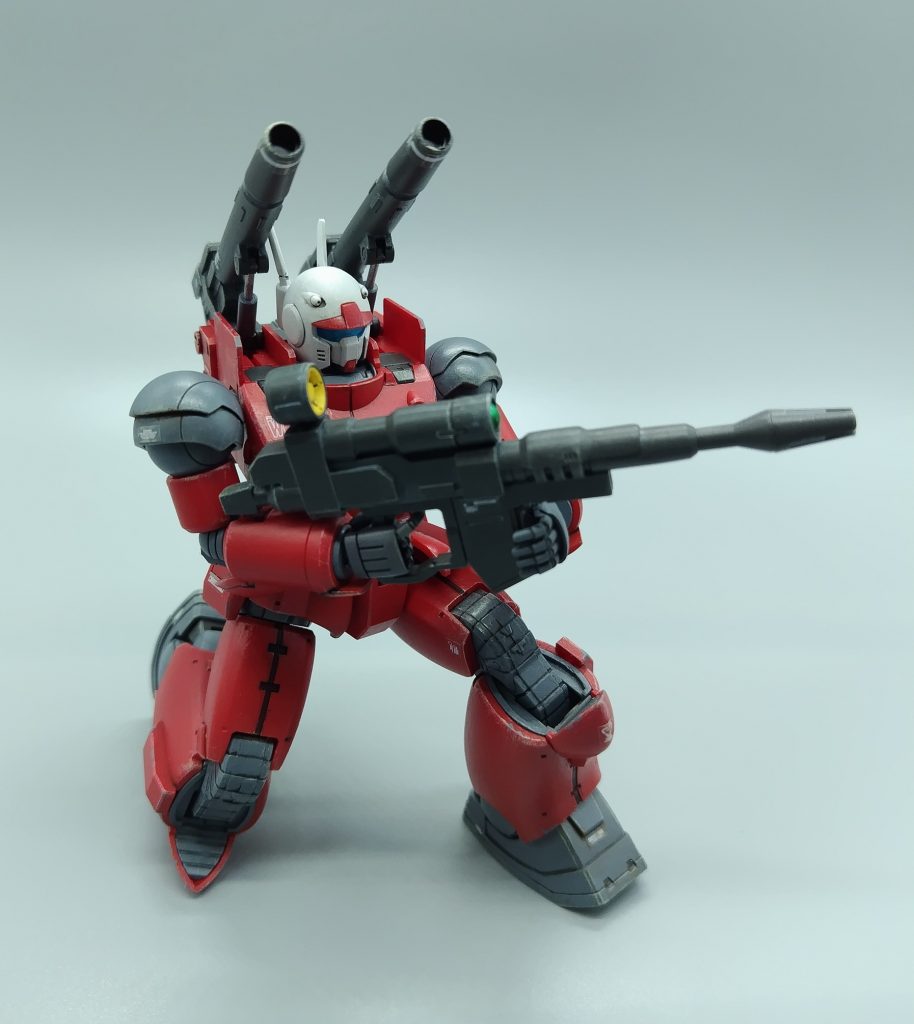 なんなく立膝。