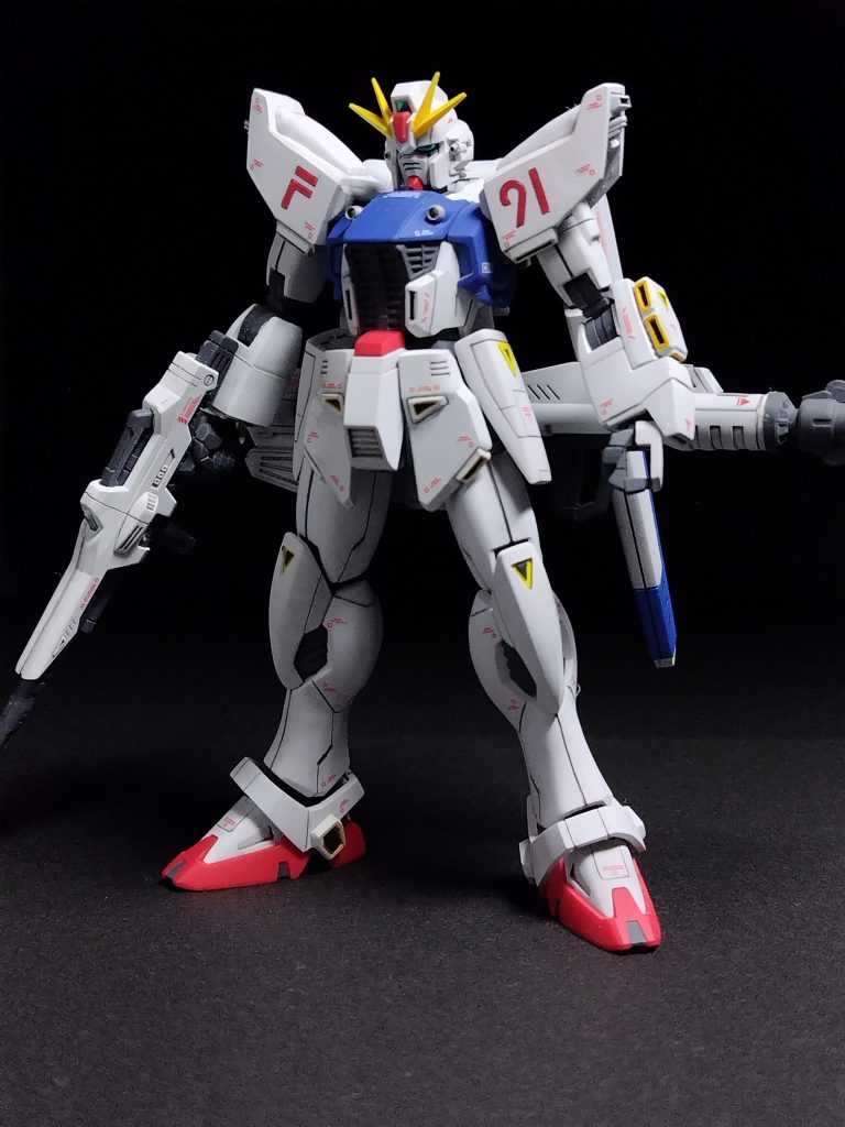 HGUC　ガンダムF91–2枚目/制作者：nk