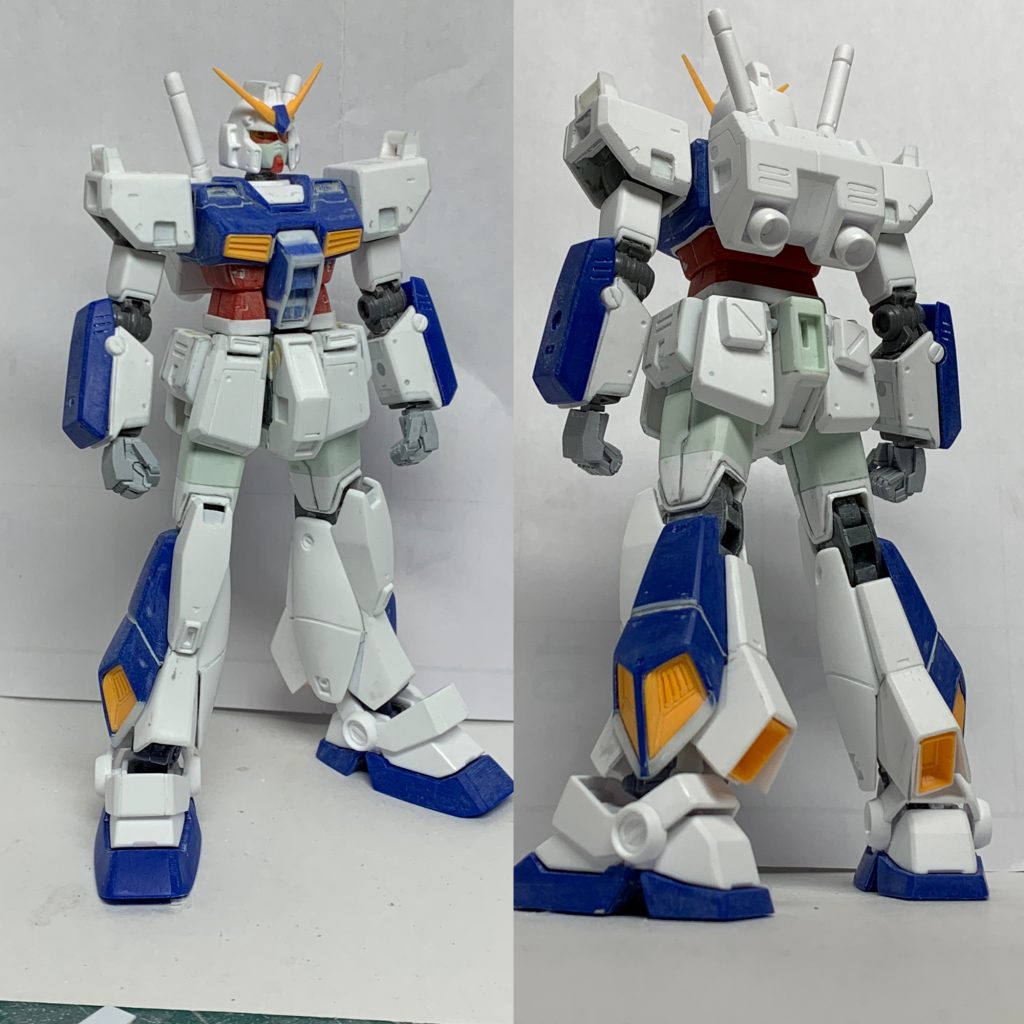 全身の製作工程です。皆さんのガンプラ製作に少しでも参考になれば幸いです。最後まで閲覧いただき、ありがとうございました!