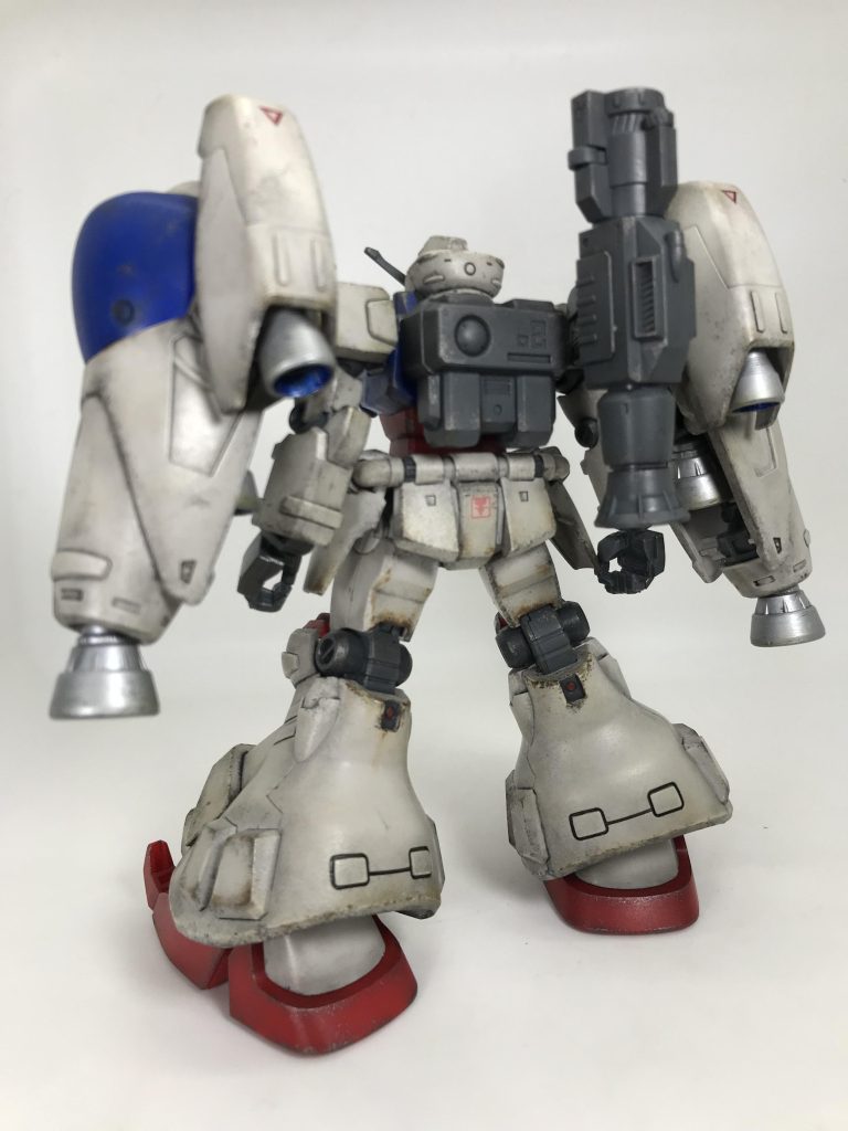 おけつショット後ろはデカール1枚だけ…一枚でも私にとっては珍しい…基本背面はデカール貼りません…見えないオシャレはしないタイプ🙄(笑)