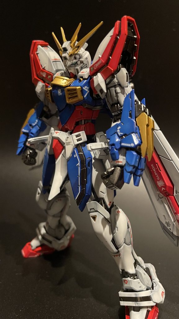 RG ゴッドガンダム–2枚目/制作者：kumasan