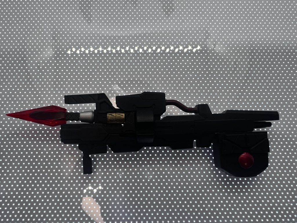 パーツの差し替えで銃形態に変更