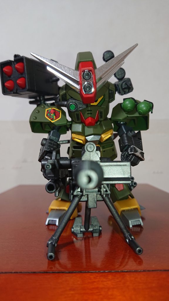 このモードが１番好きなんですが身長が伸びた分、ライフルに手が届かないと言うオチが着き(泣)( ノД`)…