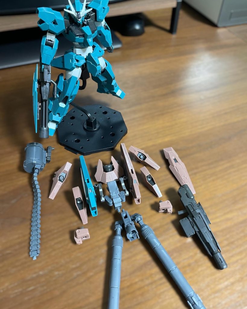 今回増設したパーツ。簡単な改造ながらこれだけで雰囲気がガラッと変わりました！