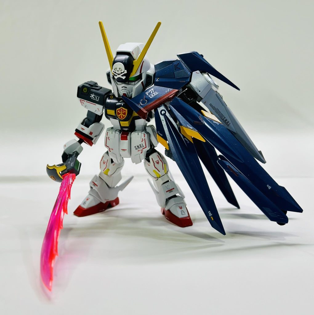 HGSD GUNDAM CROSSBONE X-1 custom–3枚目/制作者：evil.dr.porkchop