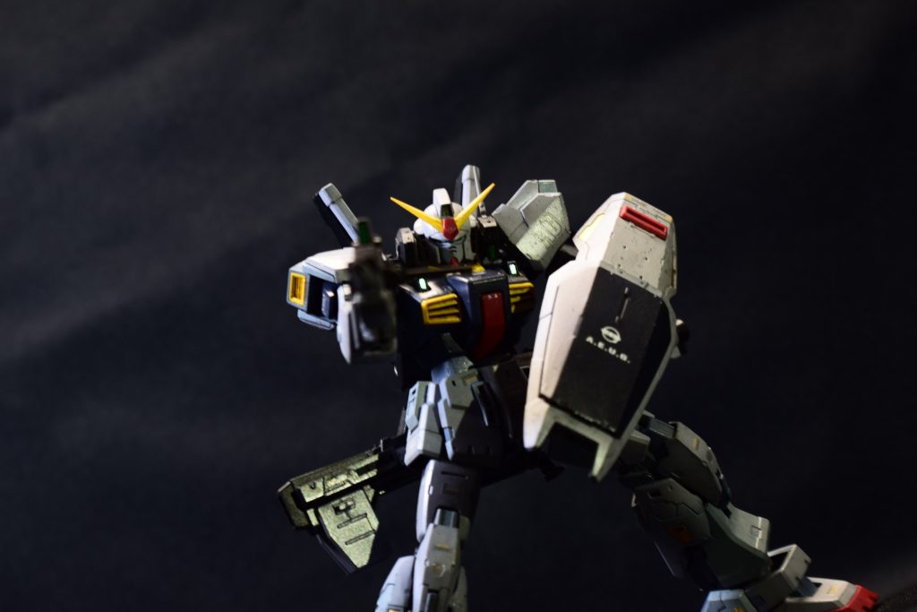 RG特有のポロリが少ない頑丈なキットで安心してポージングできました。