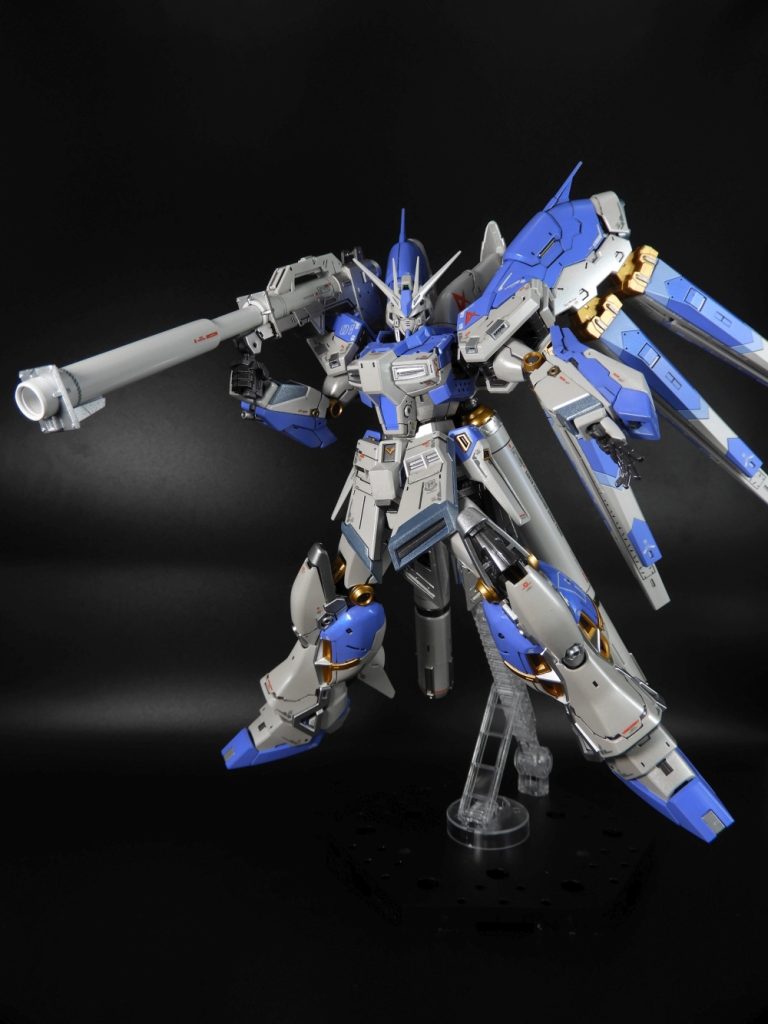 RG Hi-νガンダム　オーラパープル