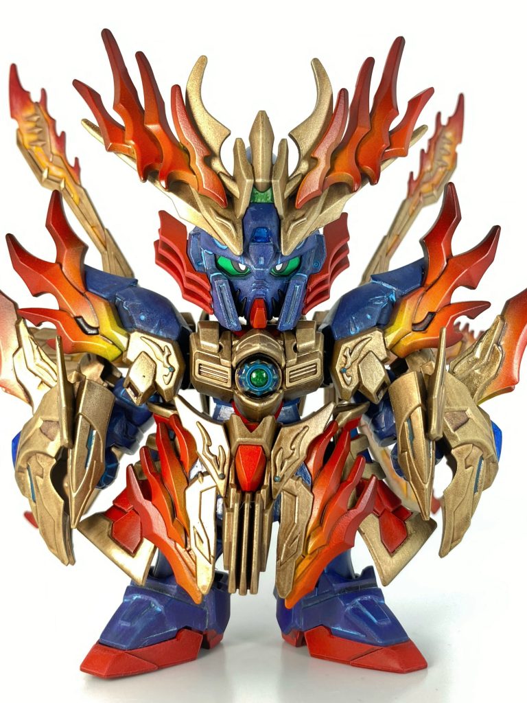 炎皇張飛ゴッドガンダム–3枚目/制作者：casadora