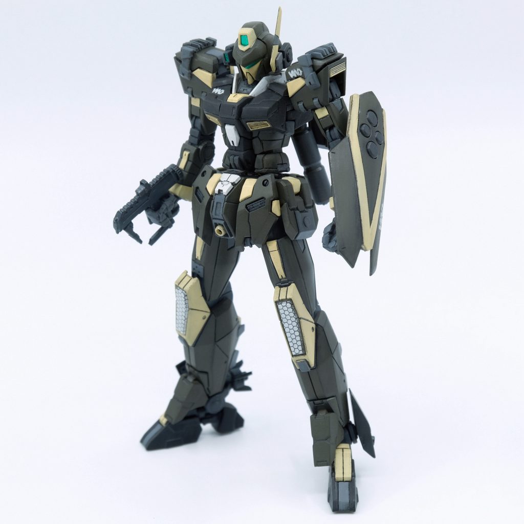 架空ガンプラ#6 「民用型ヘラ」(フルスクラッチ)–3枚目/制作者:@RalufRan_土豆