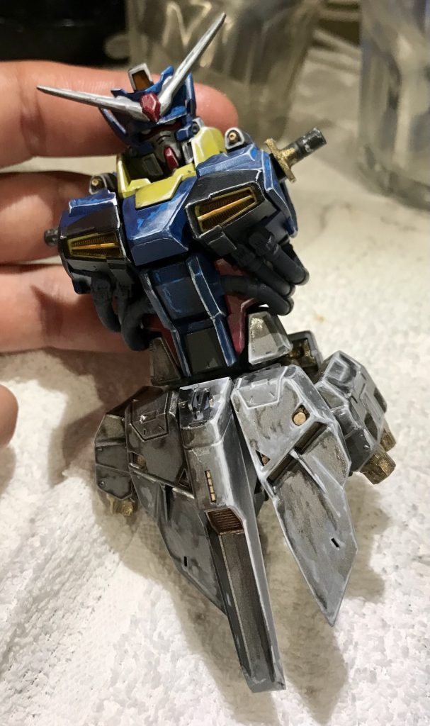 今回は頭から仕上げていく製作の詳細はX(旧Twitter)をご覧下さい。