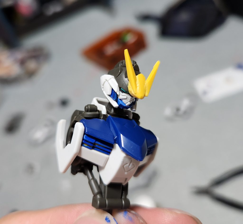 ルプスレクス+バルバトスというバルバトス濃度たっぷりの組み合わせなのでバルバトス成分を抜くのに少し手間がかかりました　顔とか