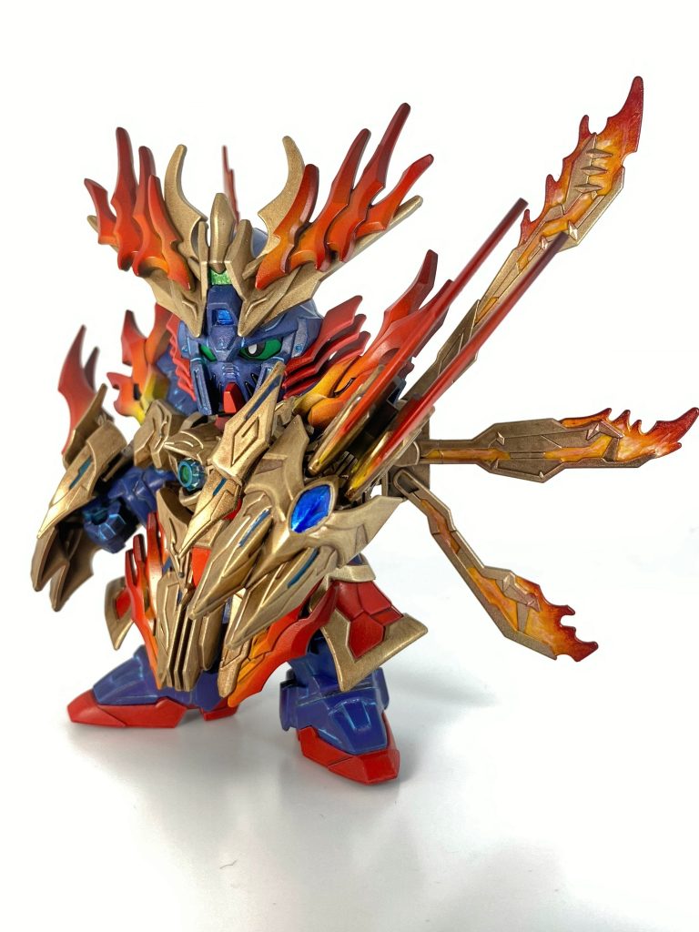 炎皇張飛ゴッドガンダム–5枚目/制作者：casadora