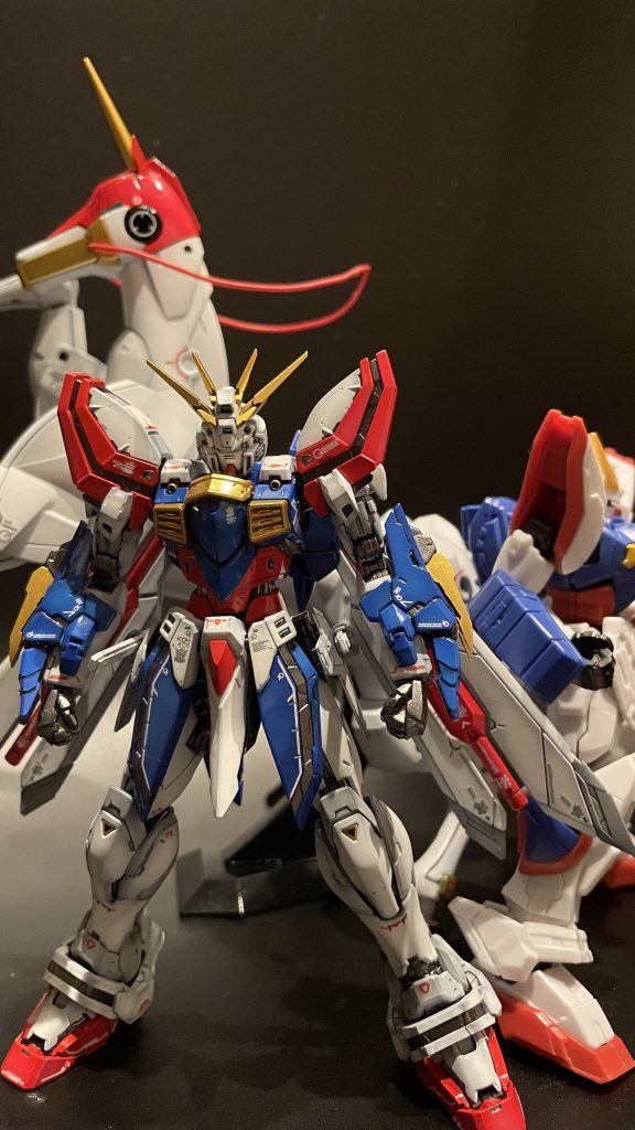 RG ゴッドガンダム–3枚目/制作者：kumasan