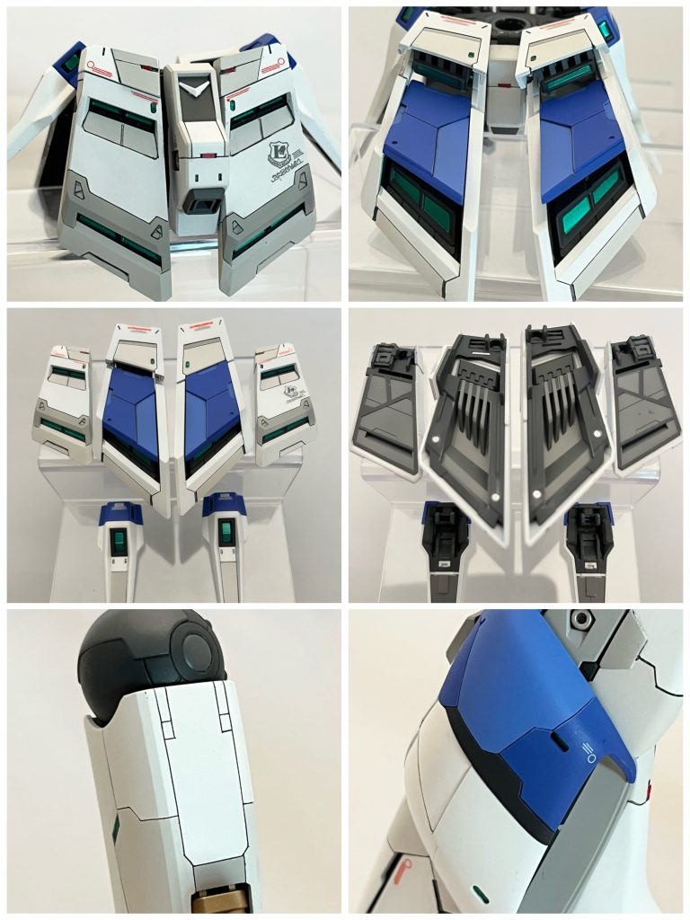 腰部、脚部アップです。