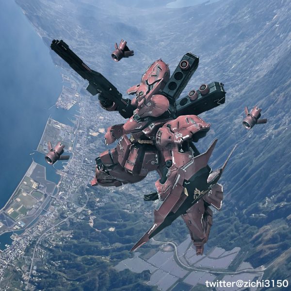 サザビー in コロニー