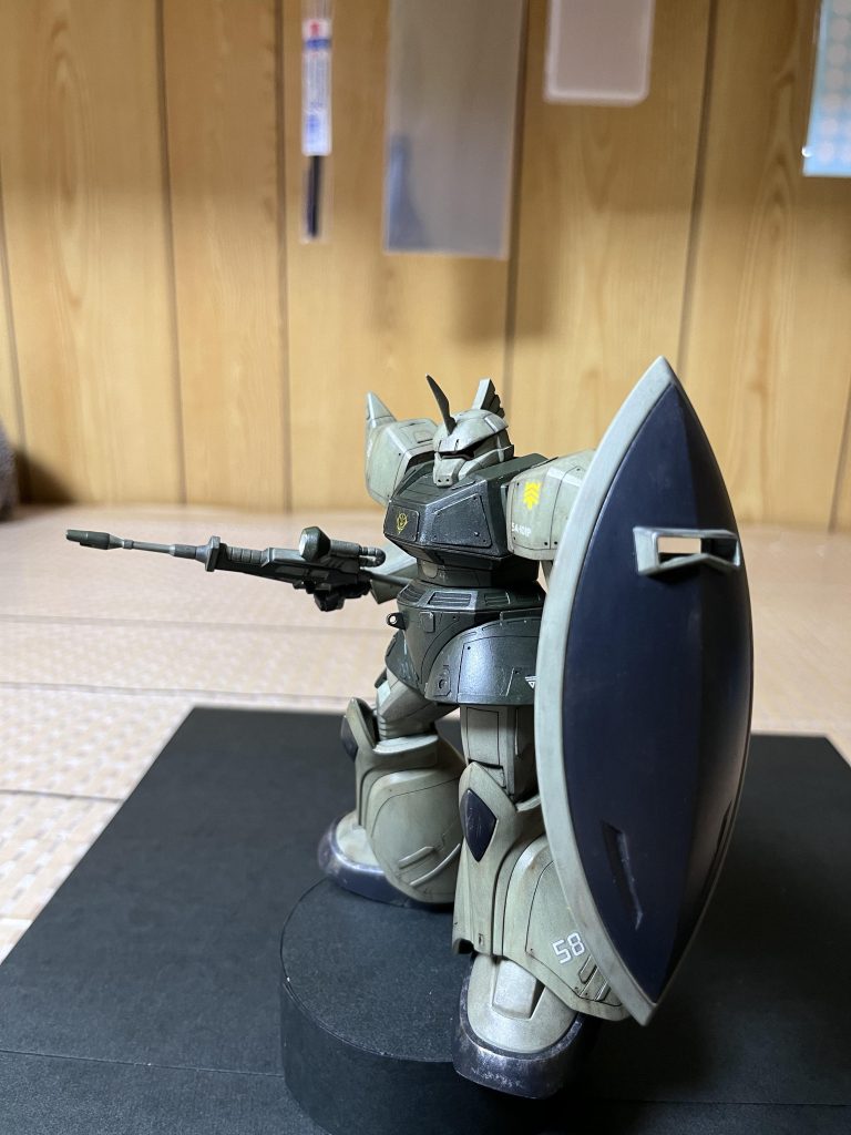 ツノを前に倒したらカッコいいかと思いましたが、そうでもなかったです🥲