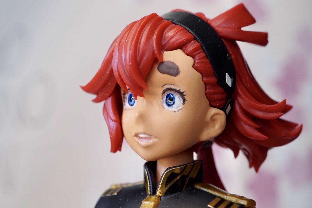 完成顔を組み替えて出来上がり。ボディ関係は前の素組み無塗装品と共用です。