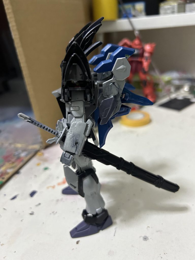 とりあえず横から見た状態