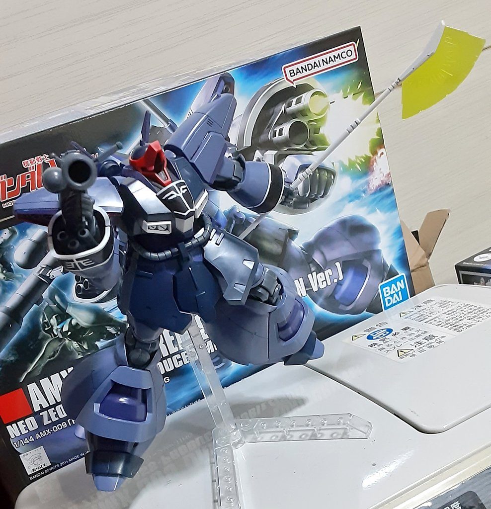 バズーカ&トマホーク(ランサー連結)装備状態