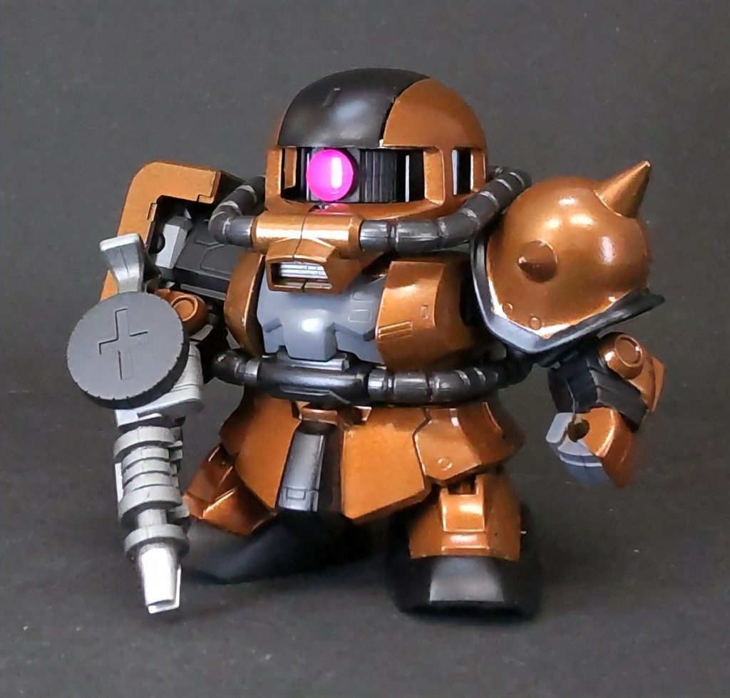 SD ザクⅡ–2枚目/制作者：三代目和菓子屋