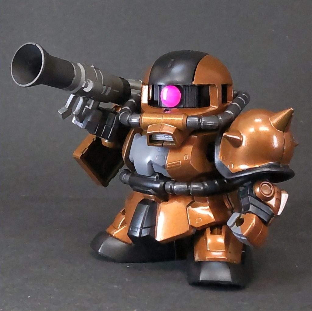 SD ザクⅡ–3枚目/制作者：三代目和菓子屋