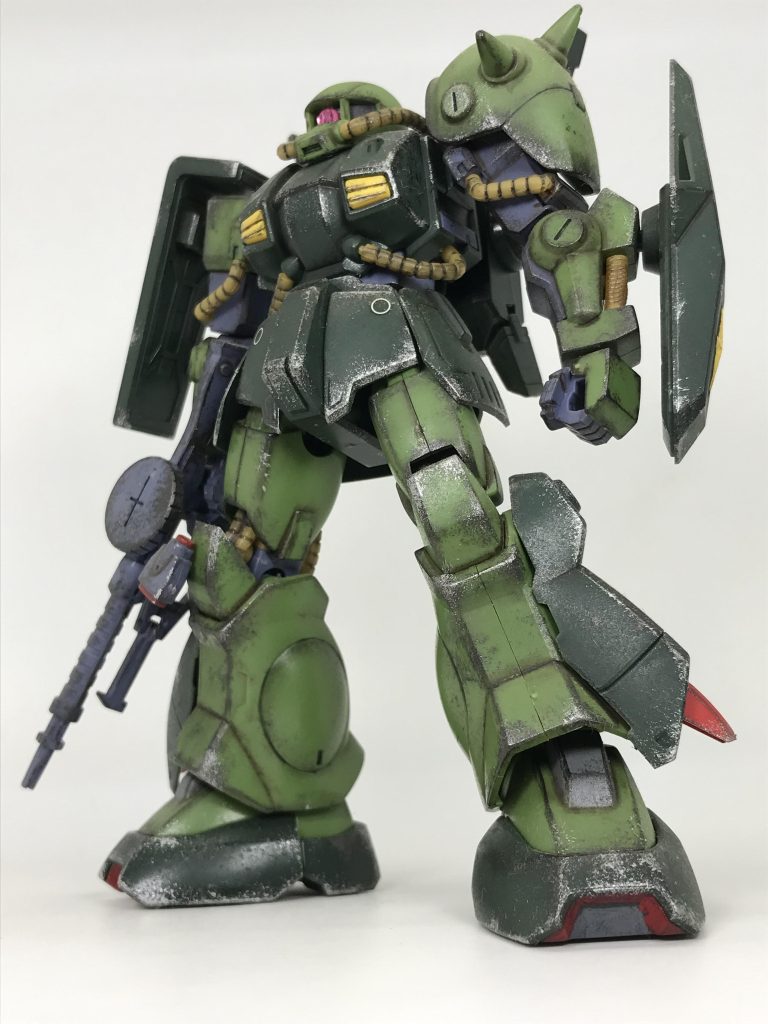 古いキットなので可動が絶望的ですが…プロポーションはグンバツですね🙄（笑）