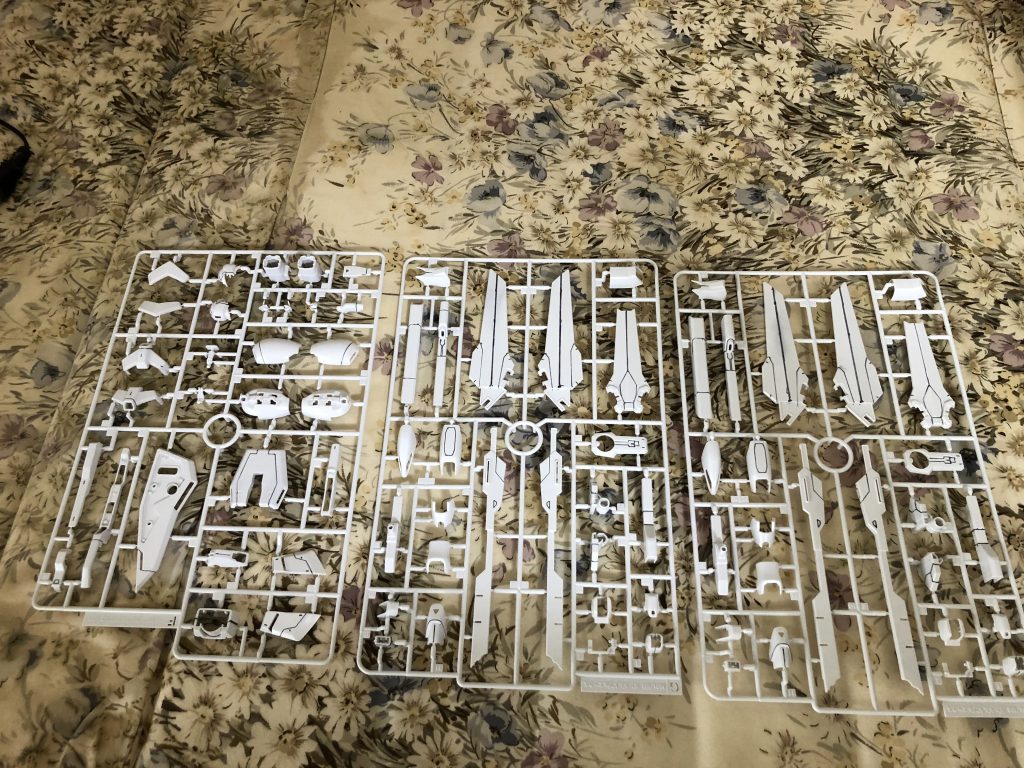 スミ入れもランナーごとに、しかも割とガタガタになってるけど妥協したりして‥今やっても妥協しそうだけど。