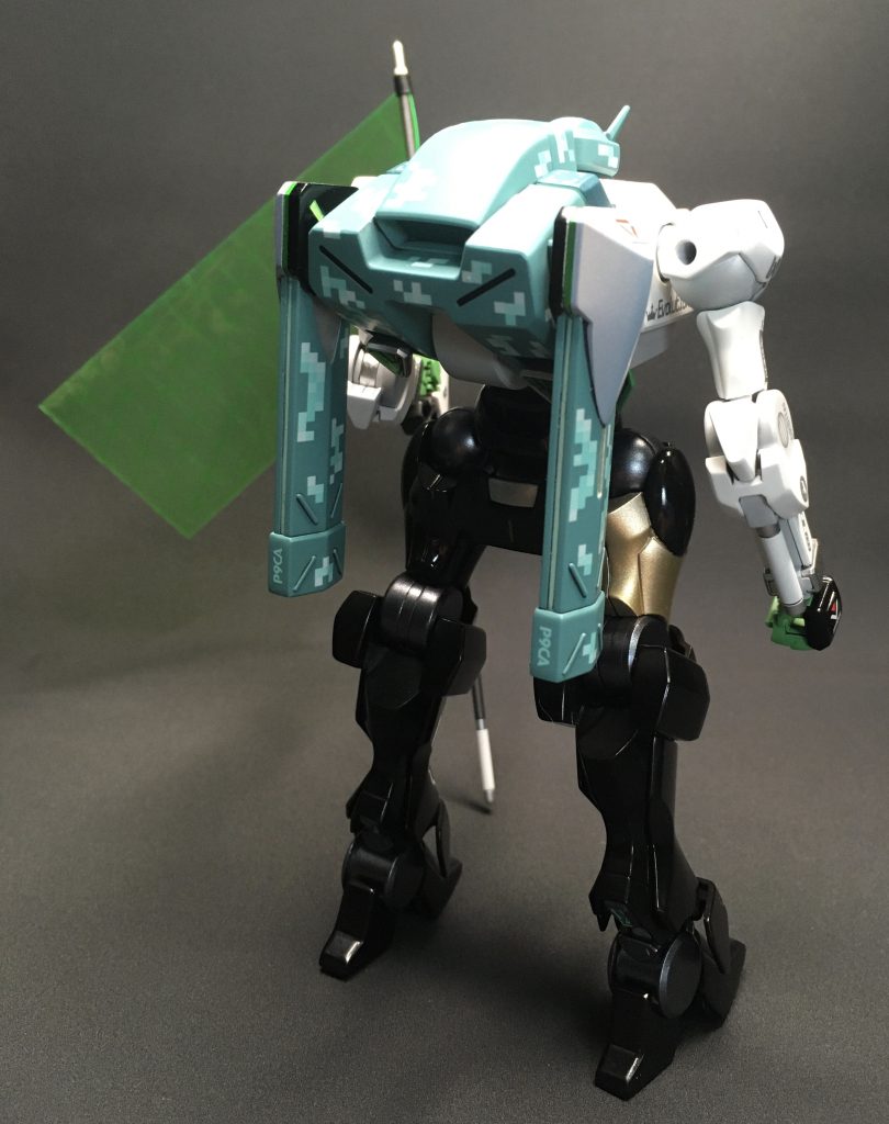 本機のベクタードブースターは敢えて飛行の継続性を捨て、ゴール前の追い込みにて短時間の爆発的加速力を得る方向に調整されている。なお「ブースト、ON!」の音声入力と派手なレバー操作が揃わないと発動しない様になっており、暴発回避の意味合いもあるがこれも古代文明の記録によると「様式美」「お約束」「男の子ってこういうの好きなんでしょ?」と言うものらしい。