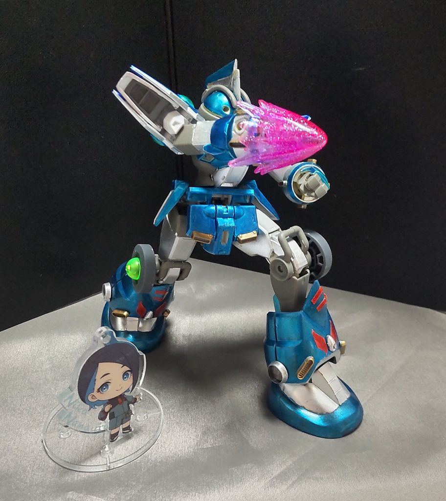 ニカ「鉄人、超電動パンチよ!」ガオー