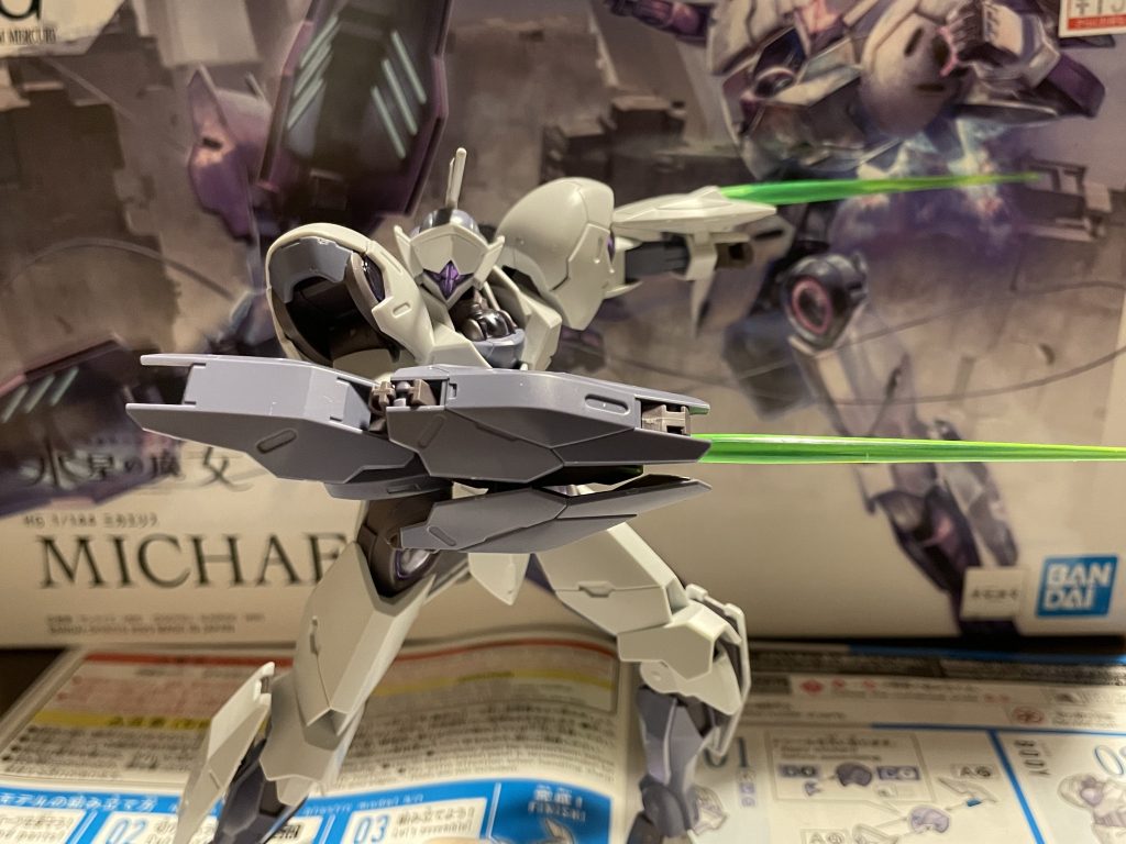 余分に一機確保できたんで、今後ミカエリスもミキシングして改修機か強化型を作りたいところ！