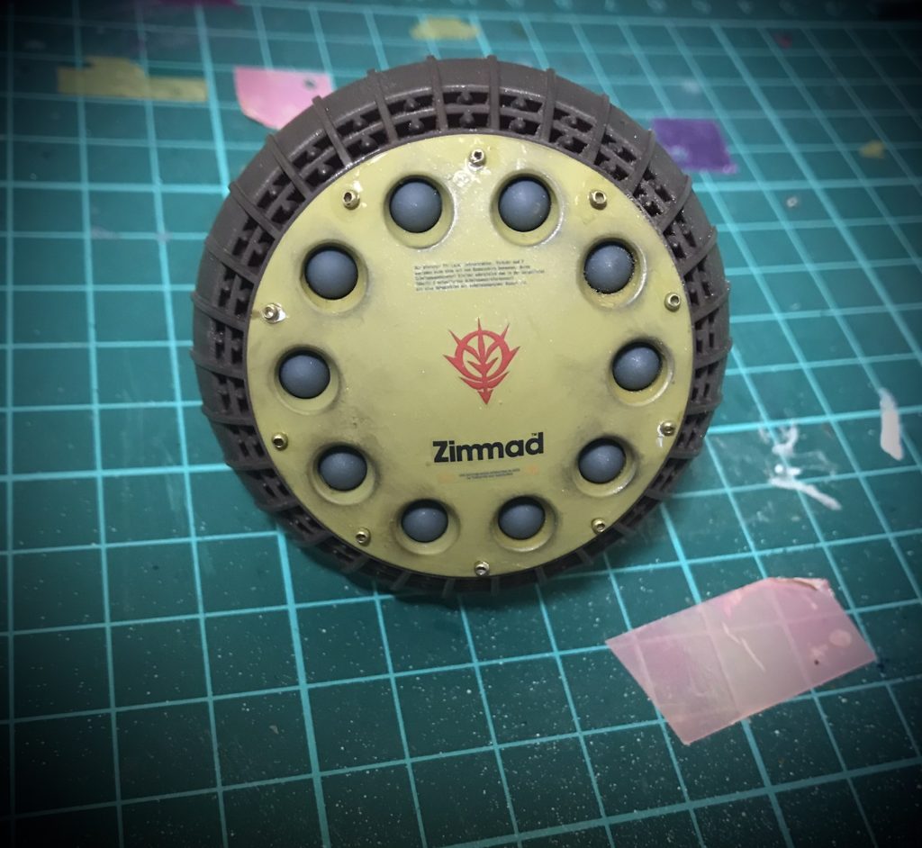 ギャンの1番好きなとこ盾ですww