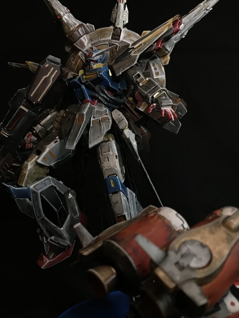 サムネ文字なし丁度タイミングがあったので悪役機やってみます。メビウスの詳細はひとつ前にUPしています。ご覧頂きありがとうございました。