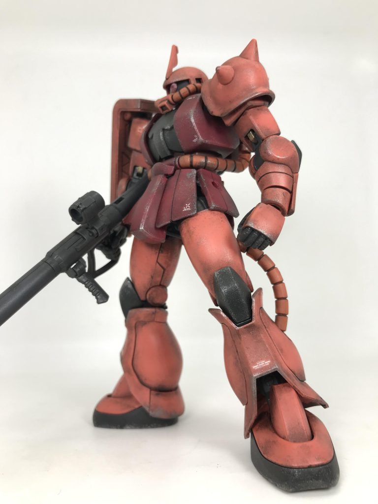 シャア「見せてもらおうか、連邦軍のMSのウェザリングとやらを!!!」