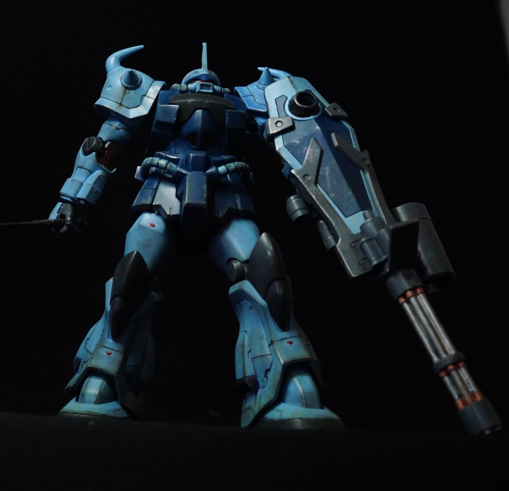 HGUC 1/144 MS-07B3 グフカスタム (機動戦士ガンダム 第08MS小隊)–2枚目/制作者：しるばにあ