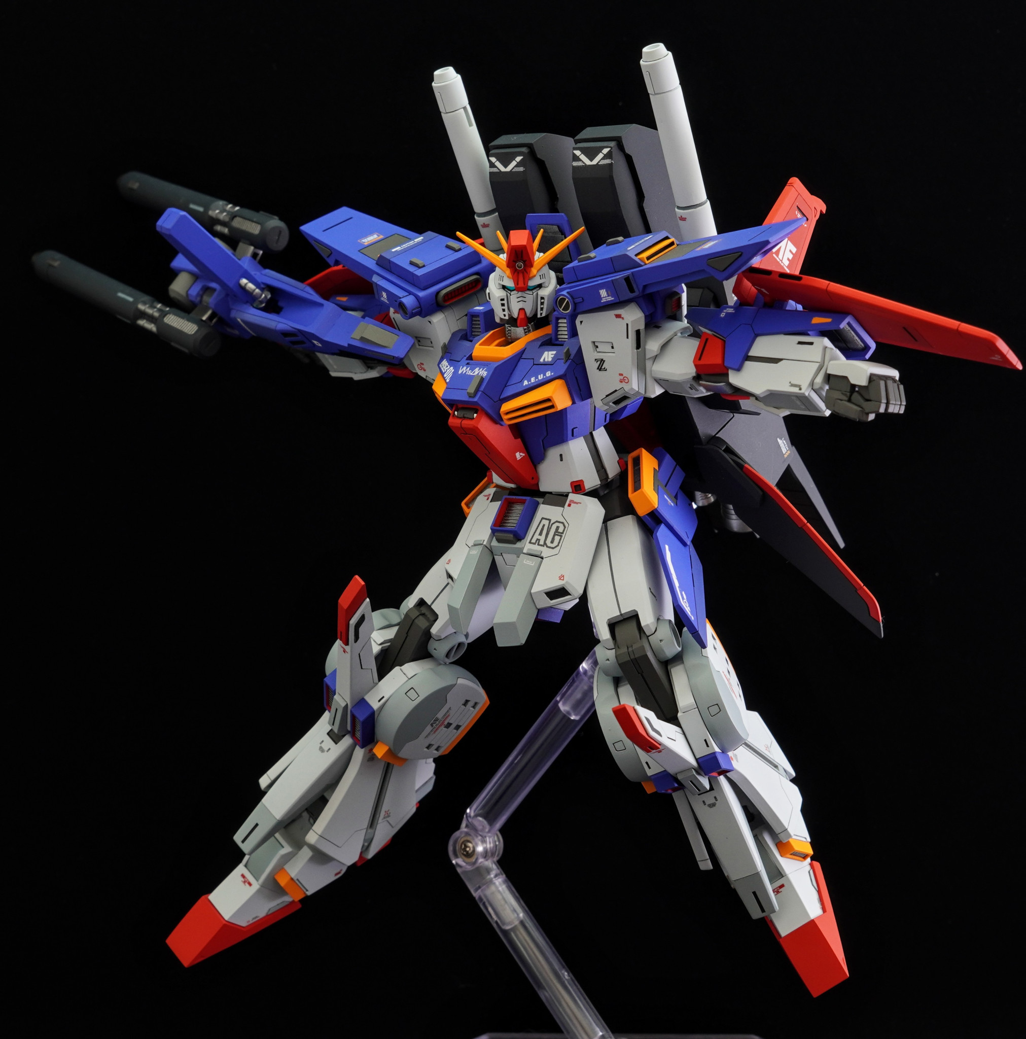 HGUC 強化型ZZガンダム！｜ふわとろ大尉さんのガンプラ作品｜GUNSTA