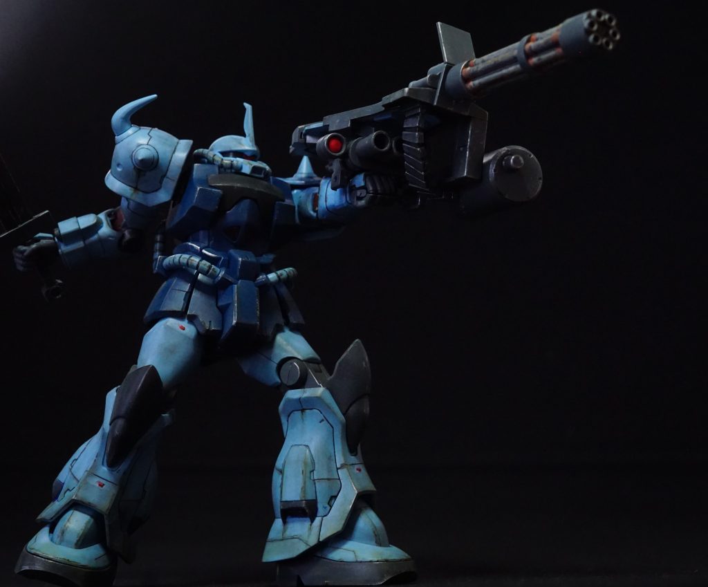 HGUC 1/144 MS-07B3 グフカスタム (機動戦士ガンダム 第08MS小隊)–3枚目/制作者：しるばにあ