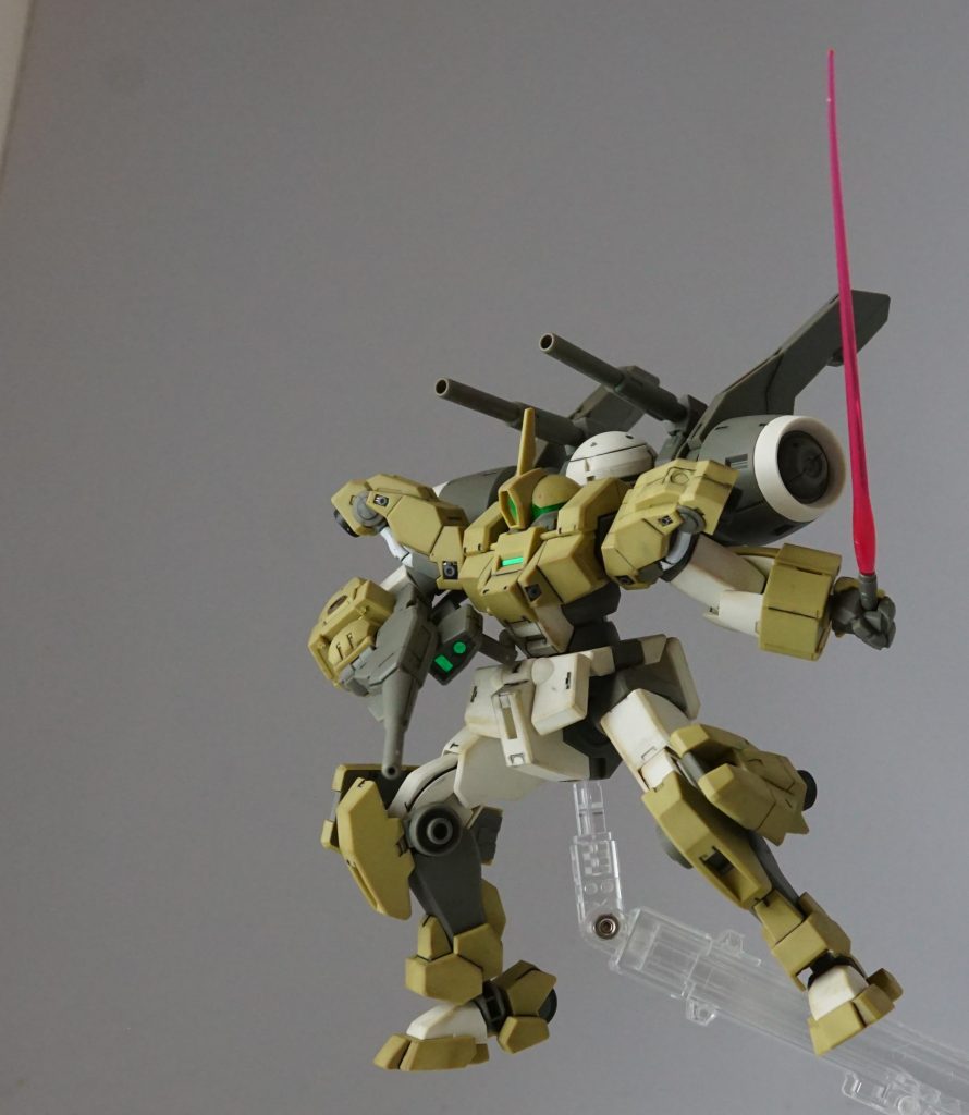 HG 1/144 デミバーディング–3枚目/制作者：しるばにあ