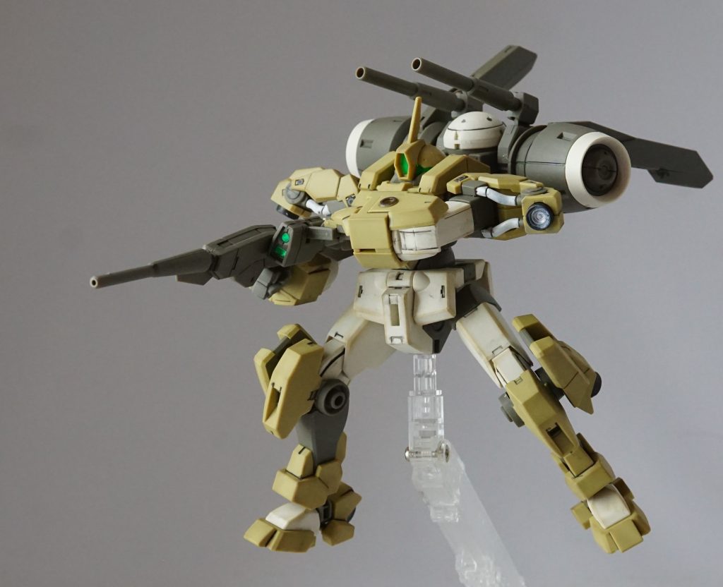 HG 1/144 デミバーディング–2枚目/制作者：しるばにあ