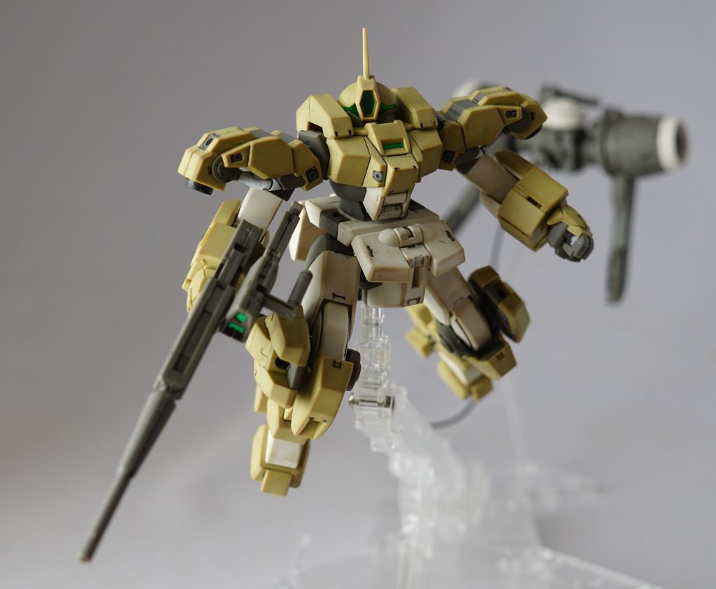 デミシリーズは、武器の保持が優秀なので、ポージングが楽しいですね