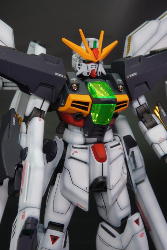 アンテナ等もマイルドだったのでシャープ化にしています。 