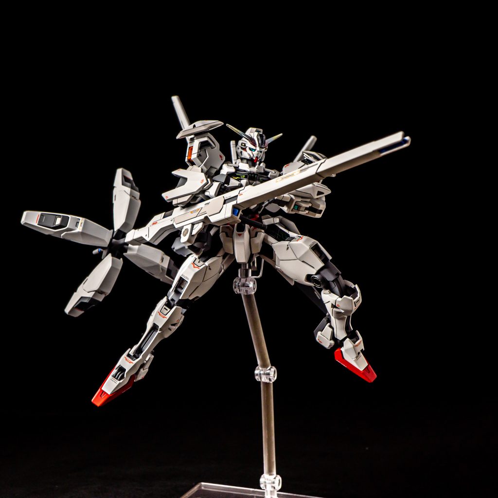 ロッドライフルは作中のイメージで前方に30mm程度延長してます。