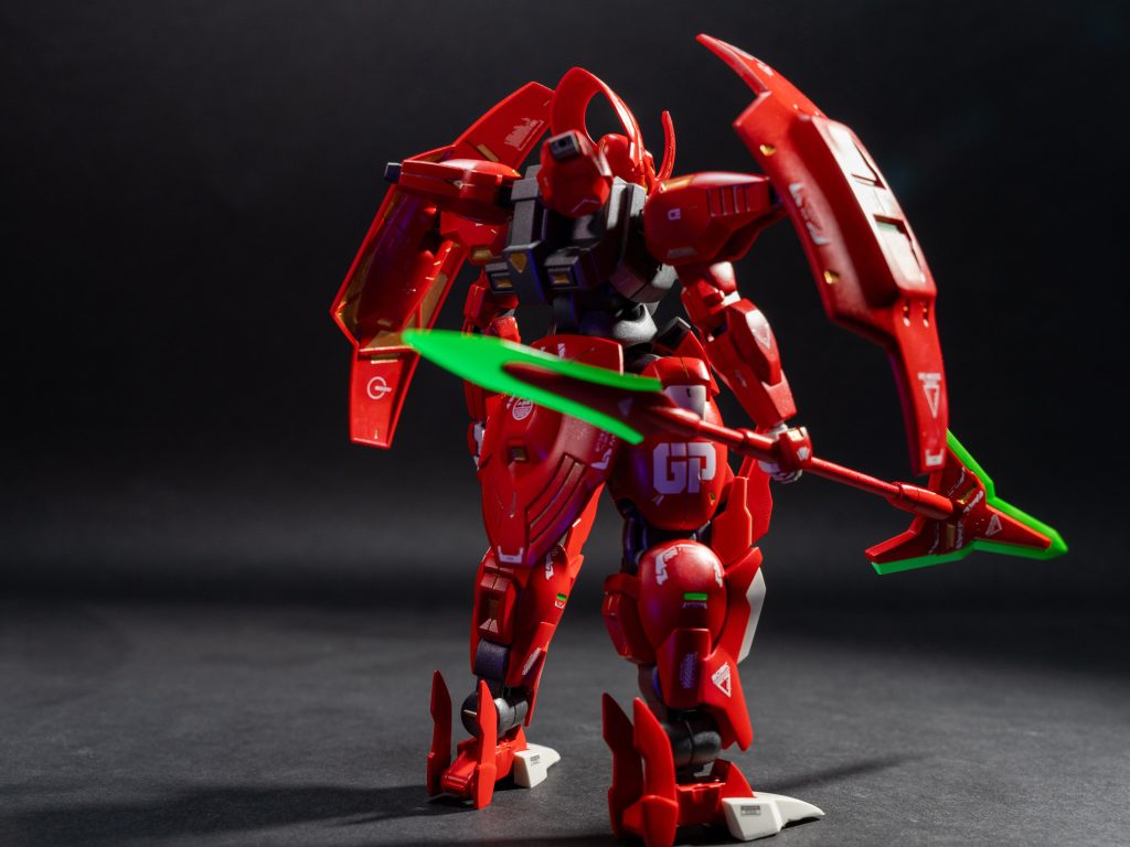 今回は後ろ側の装飾もそれなりに頑張ってみました。