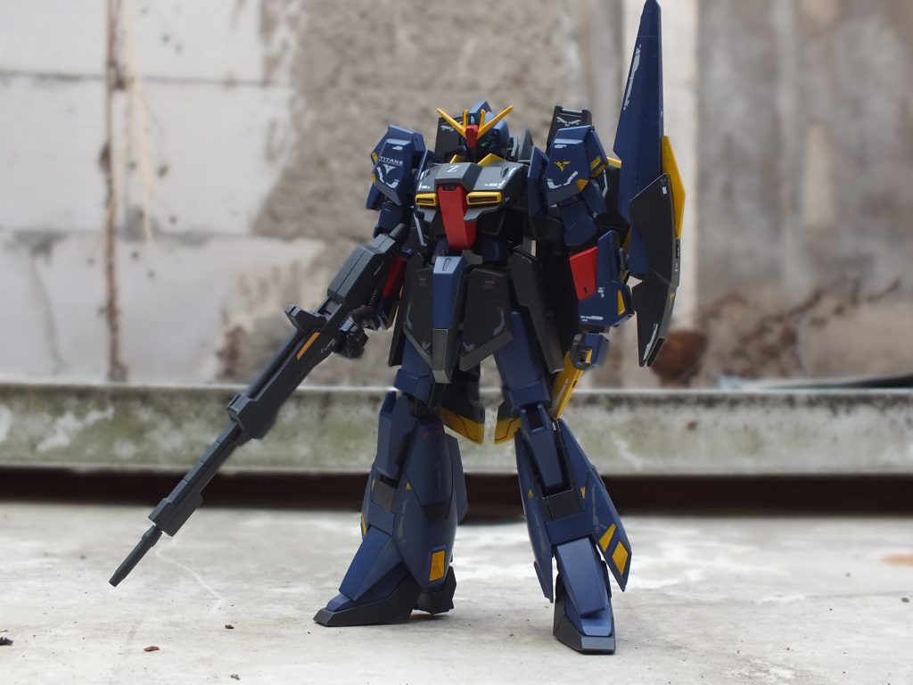 HGUCゼータガンダムティターンズカラー–2枚目/制作者：Mamang Eban