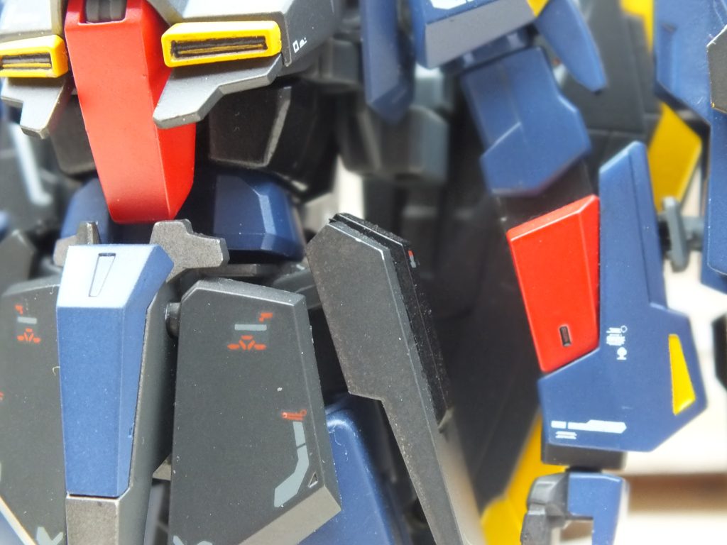 この部分には塗装ムラがある。