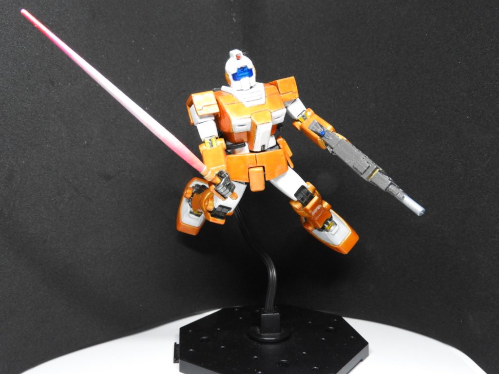 ⭐HGUCジムをジムライトアーマーぽくしてみましたぁ⭐–4枚目/制作者：えりか