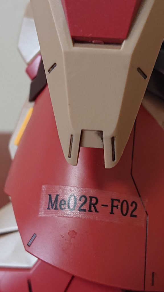 オリジナルで型式ステッカーを制作。