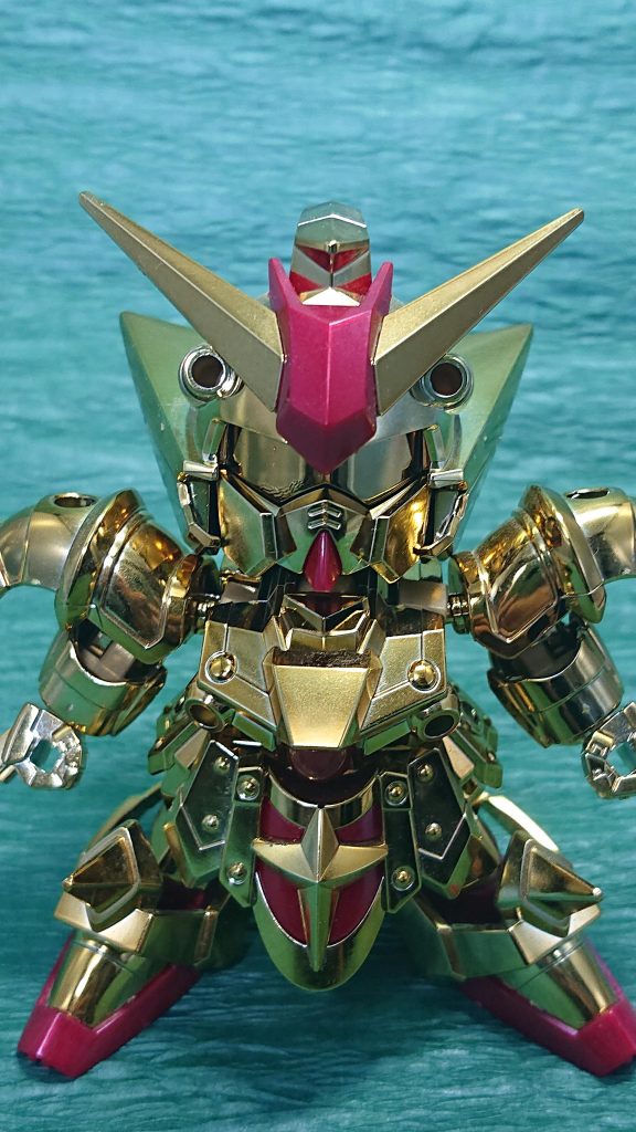 目の表情をあえて貼らずに覚醒前の再現風。スペドラのおかげで、”スペリオル”に目覚め、私はSガン好きになりました（笑）